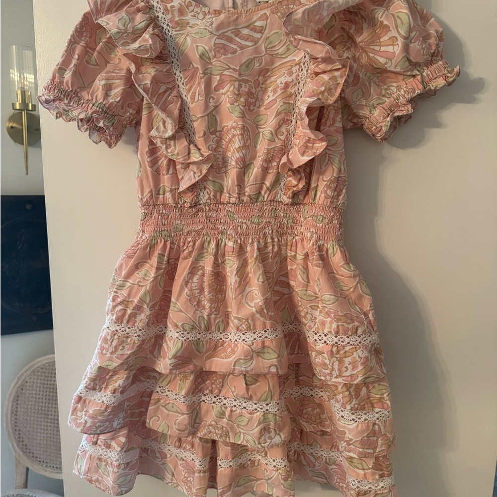 Sail to Sable Pink Floral Mini Dress